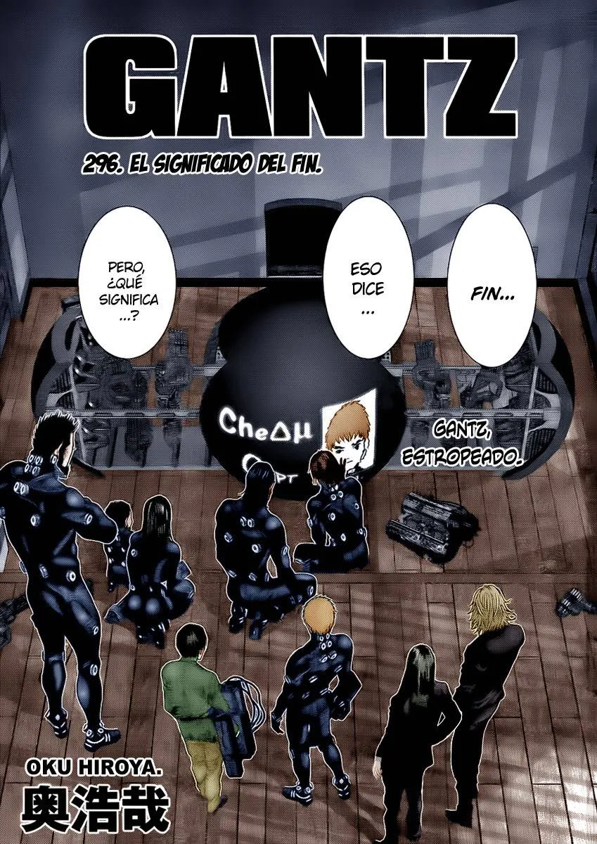 Gantz Capítulo 296 en Línea - página 1