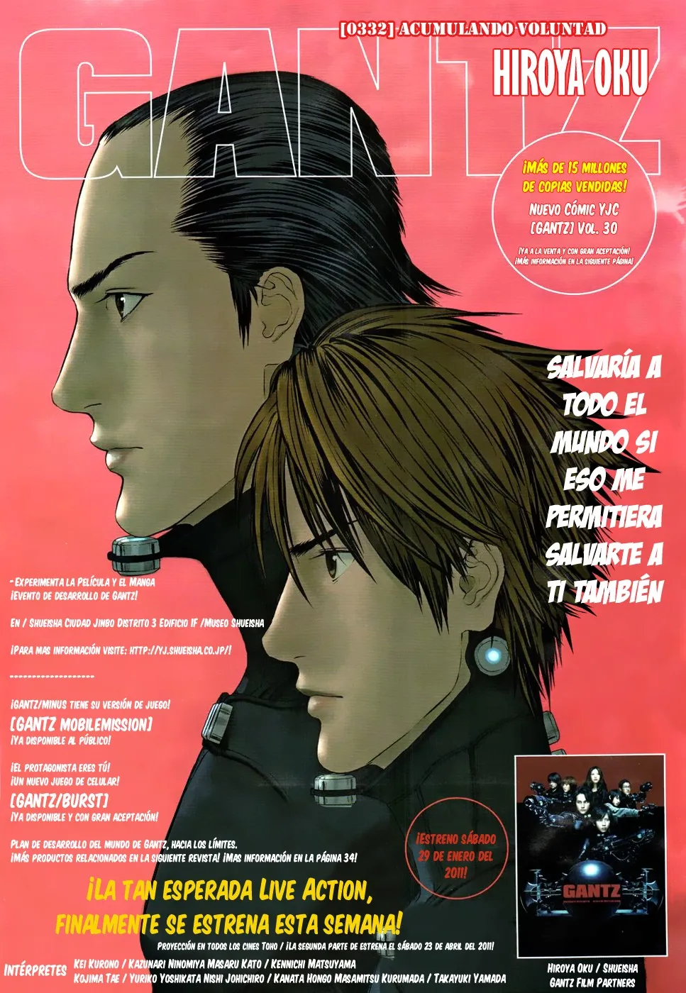 Gantz Capítulo 332 en Línea - página 1