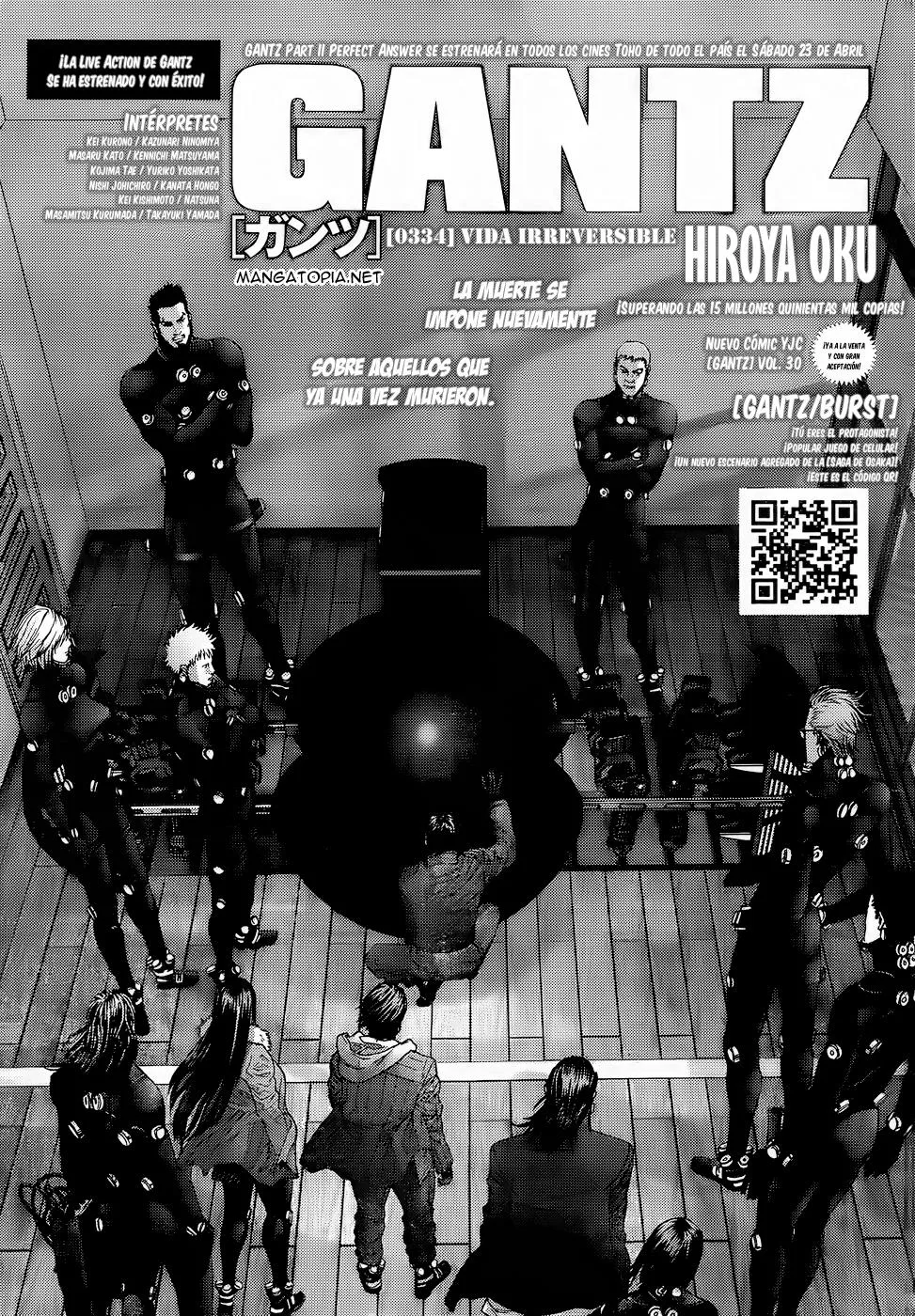 Gantz Capítulo 334 en Línea - página 1