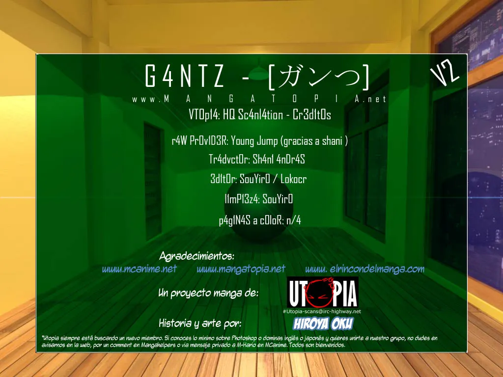 Gantz Capítulo 337 en Línea - página 1