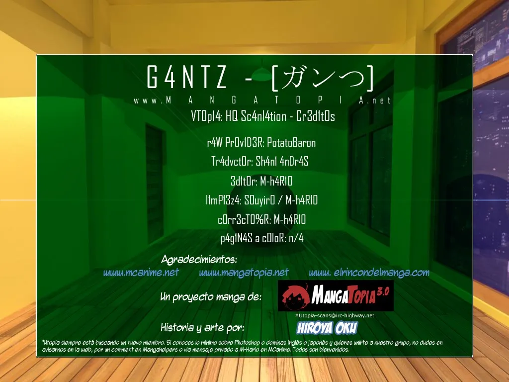Gantz Capítulo 349 en Línea - página 1
