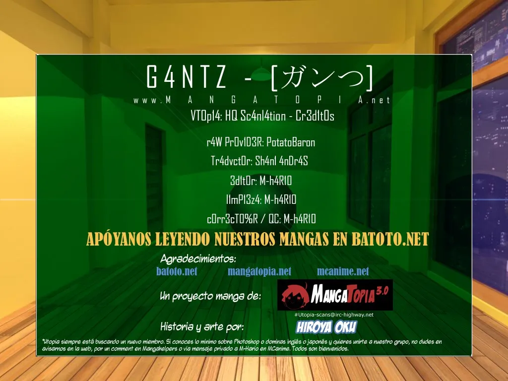 Gantz Capítulo 353 en Línea - página 1