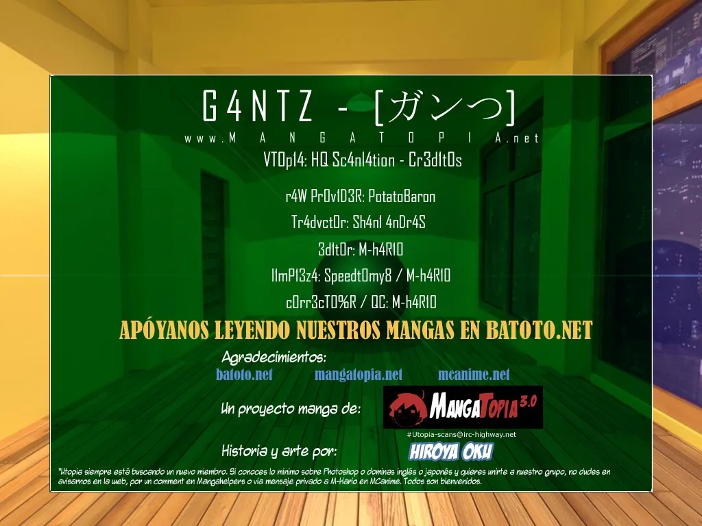 Gantz Capítulo 358 en Línea - página 1