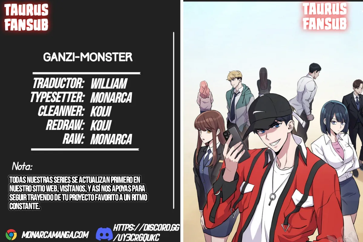 Ganzi Monster Capítulo 50 en Línea - página 1