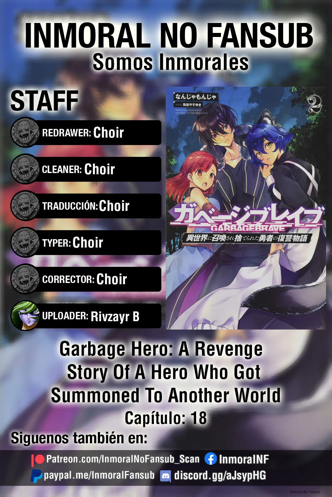 Garbage Hero: A Revenge Story of a Hero who got Summoned to Another World Capítulo 18 en Línea - página 1
