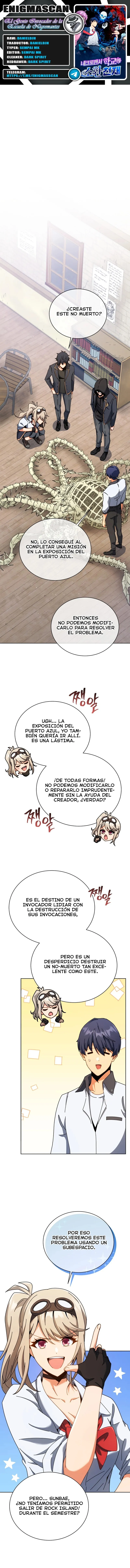 Genio Invocador De La Academia De Nigromantes Capítulo 103 en Línea - página 1
