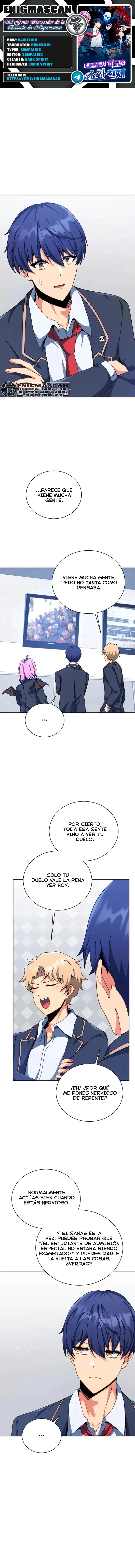 Genio Invocador De La Academia De Nigromantes Capítulo 109 en Línea - página 1