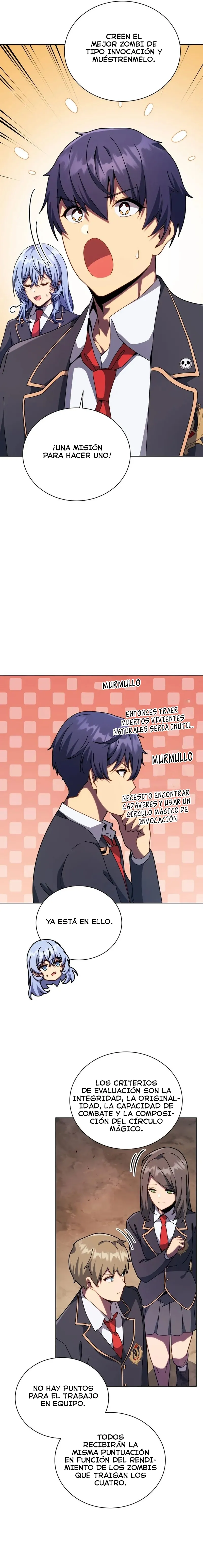Genio Invocador De La Academia De Nigromantes Capítulo 112 en Línea - página 9