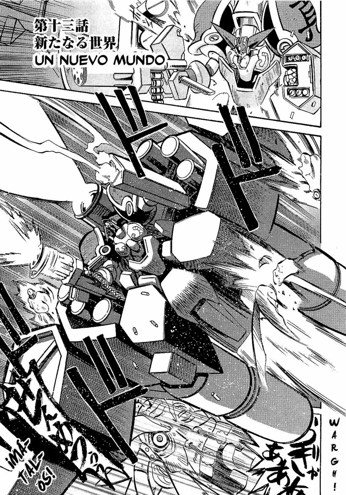 Getter Robo Hien ~THE EARTH SUICIDE~ Capítulo 13 en Línea - página 1