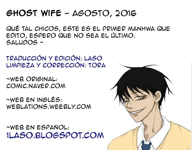 Ghost wife Capítulo 9.01 en Línea - página 1