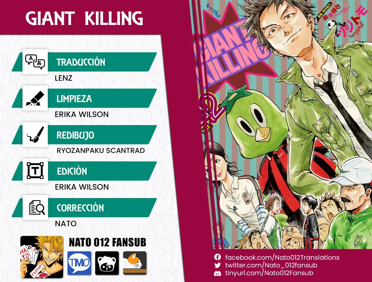 Giant Killing Capítulo 409 en Línea - página 1