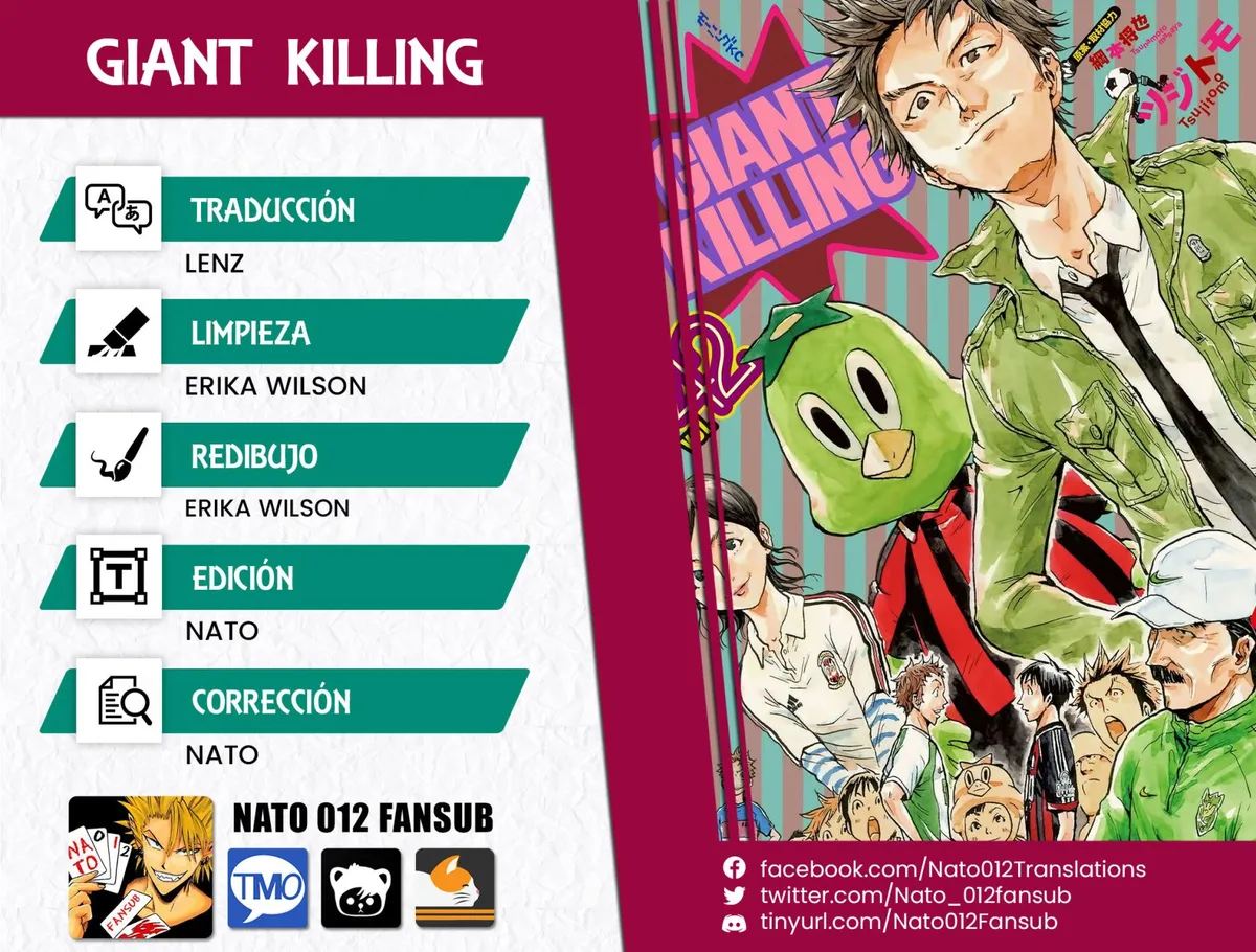 Giant Killing Capítulo 415 en Línea - página 1