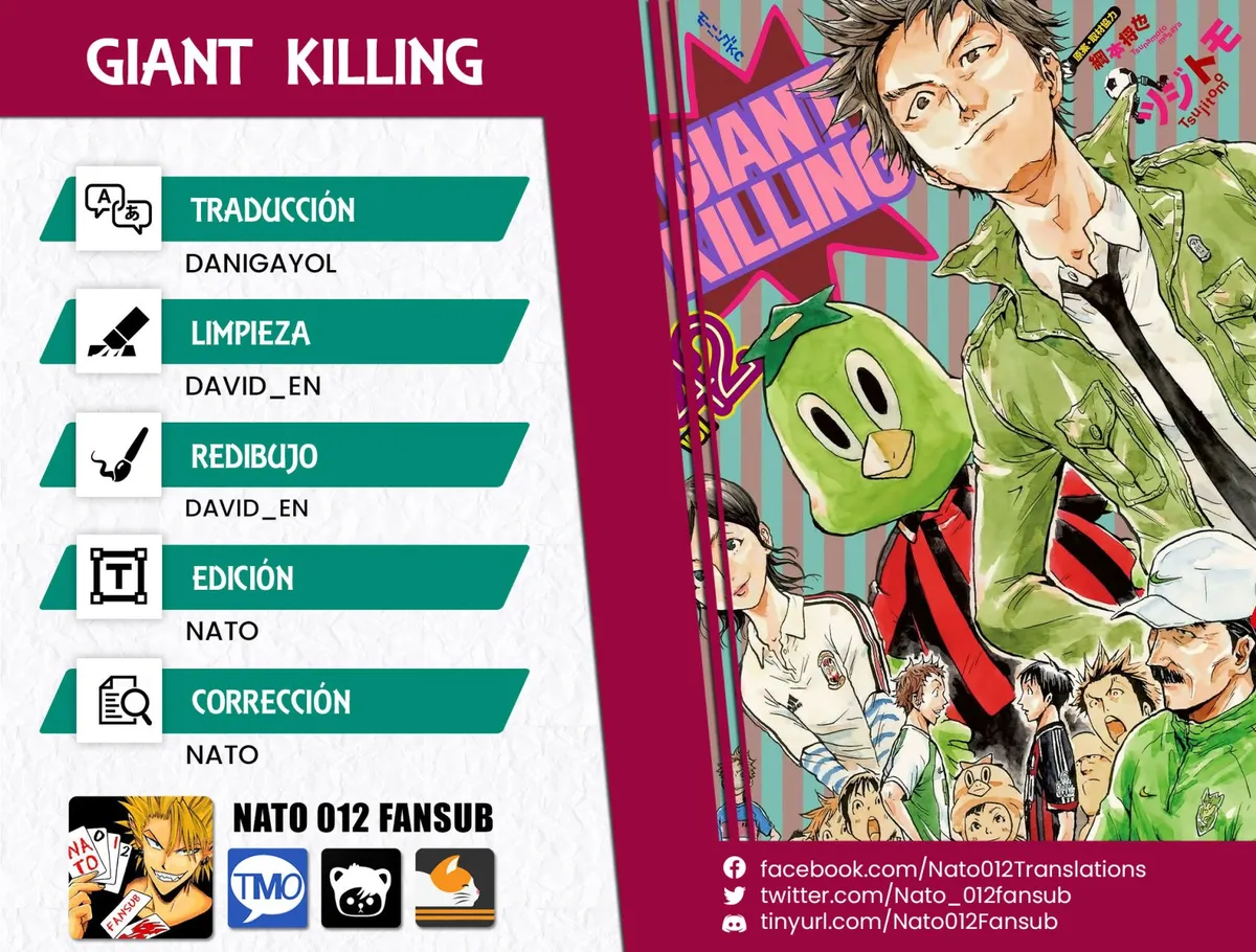Giant Killing Capítulo 421 en Línea - página 1