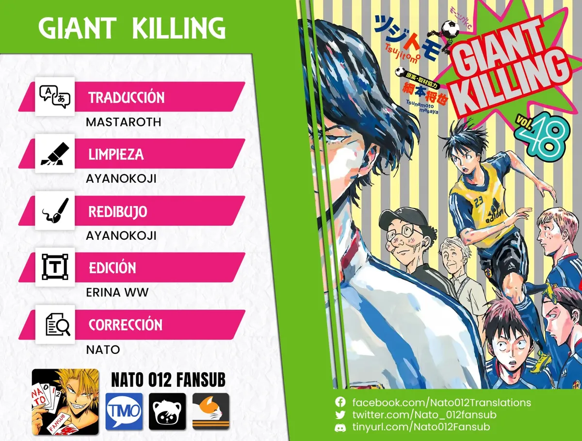 Giant Killing Capítulo 469 en Línea - página 1