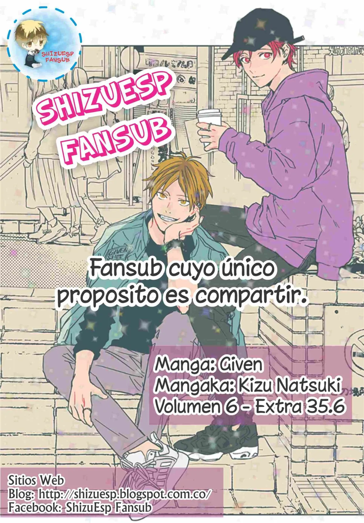 GIVEN Capítulo 35.6 en Línea - página 1