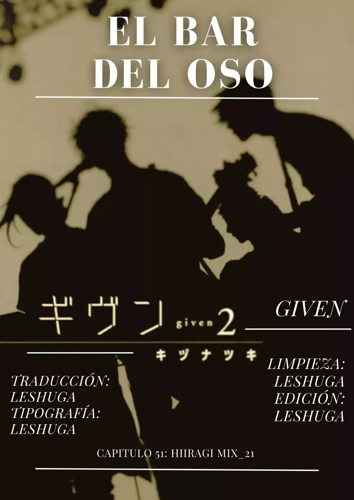 GIVEN Capítulo 51 en Línea - página 1
