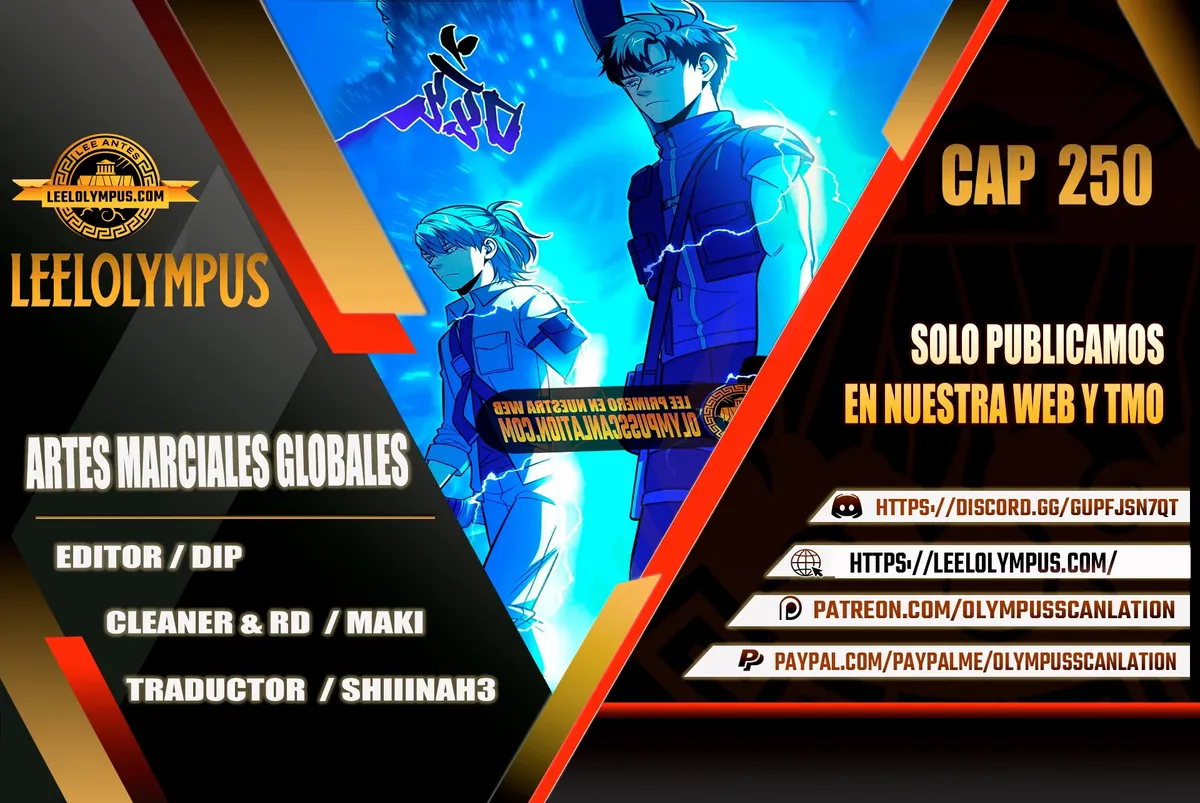 Global Martial Arts Capítulo 250 en Línea - página 1