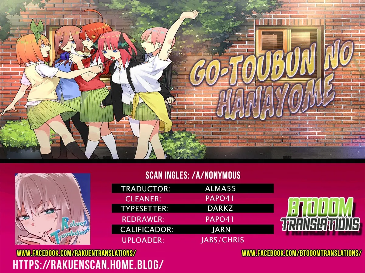 Go-Toubun no Hanayome Capítulo 119 en Línea - página 1