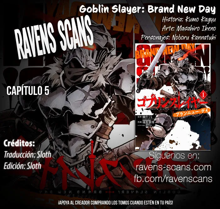 Goblin Slayer: Brand New Day Capítulo 5 en Línea - página 1