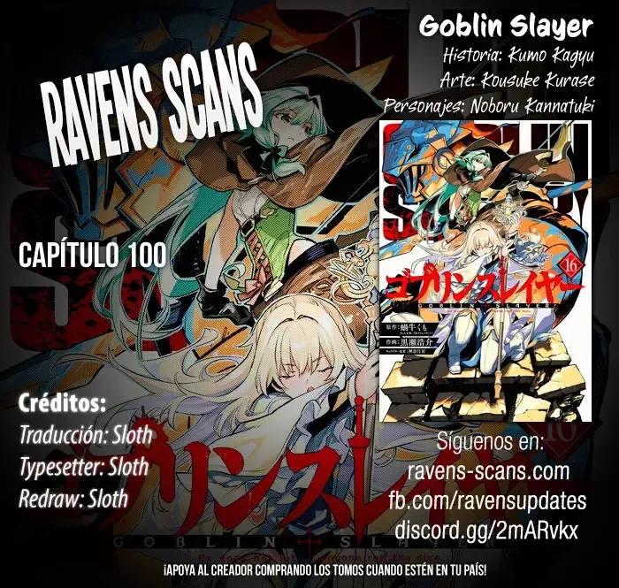 Goblin Slayer Capítulo 100 en Línea - página 1