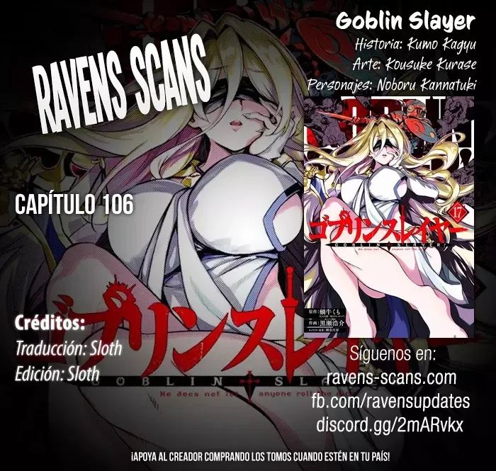 Goblin Slayer Capítulo 106 en Línea - página 1