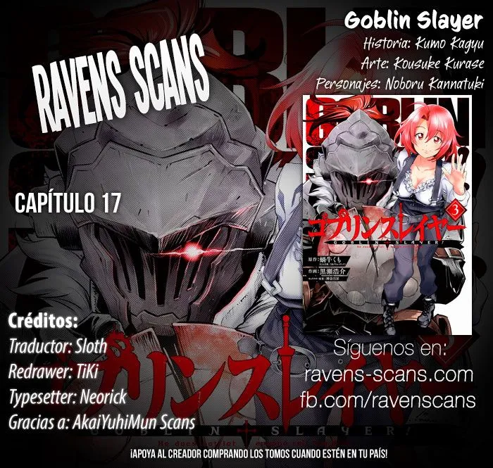 Goblin Slayer Capítulo 17 en Línea - página 1