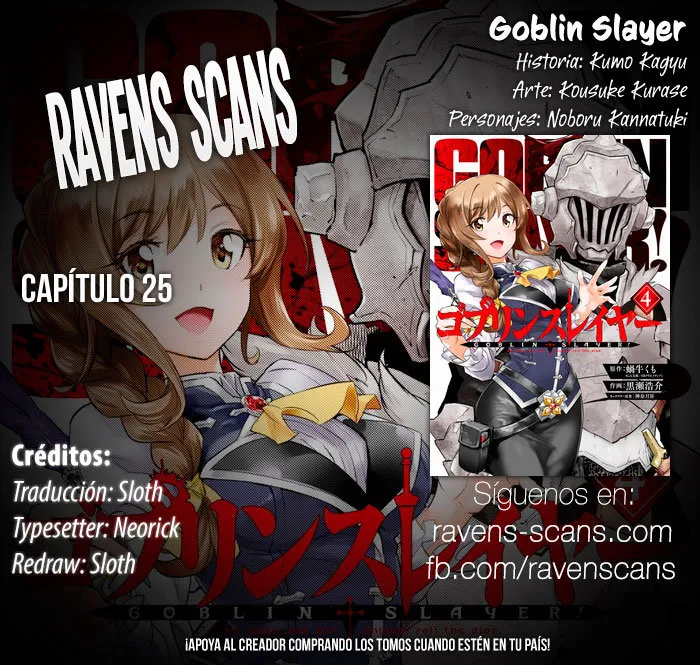 Goblin Slayer Capítulo 25 en Línea - página 1