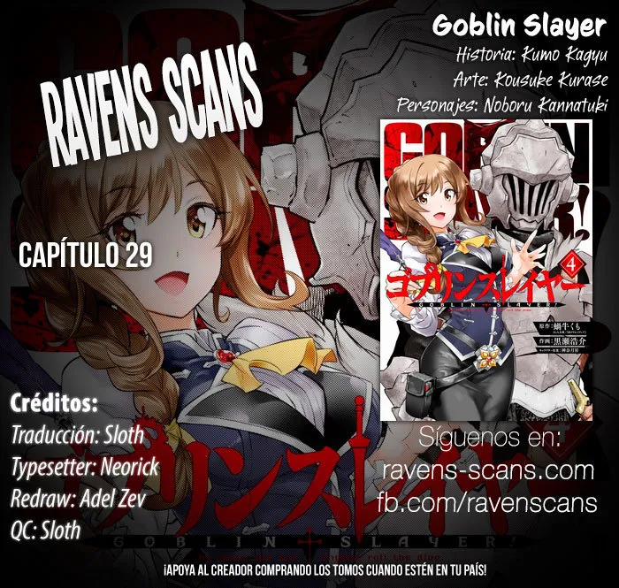 Goblin Slayer Capítulo 29 en Línea - página 1