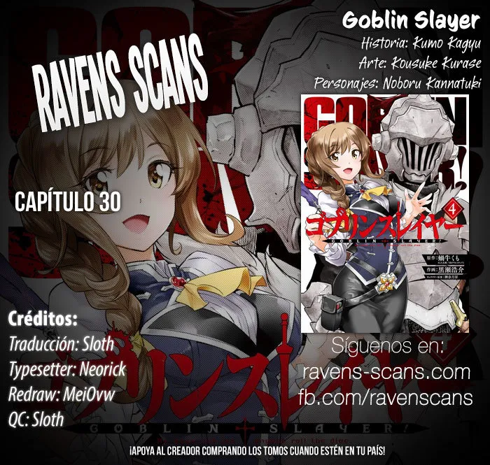 Goblin Slayer Capítulo 30 en Línea - página 1