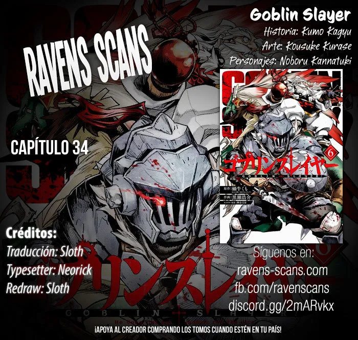 Goblin Slayer Capítulo 34 en Línea - página 1