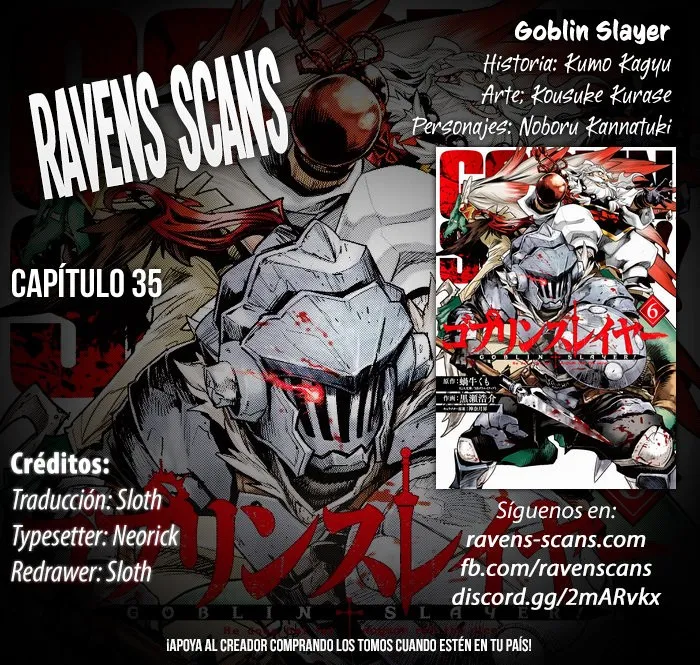 Goblin Slayer Capítulo 35 en Línea - página 1