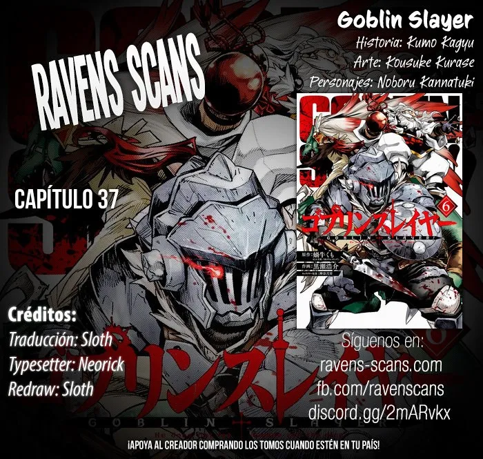Goblin Slayer Capítulo 37 en Línea - página 1