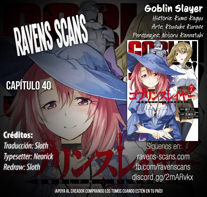 Goblin Slayer Capítulo 40 en Línea - página 1