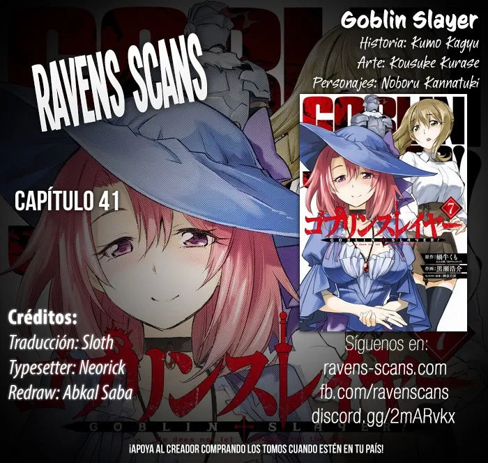 Goblin Slayer Capítulo 41 en Línea - página 1