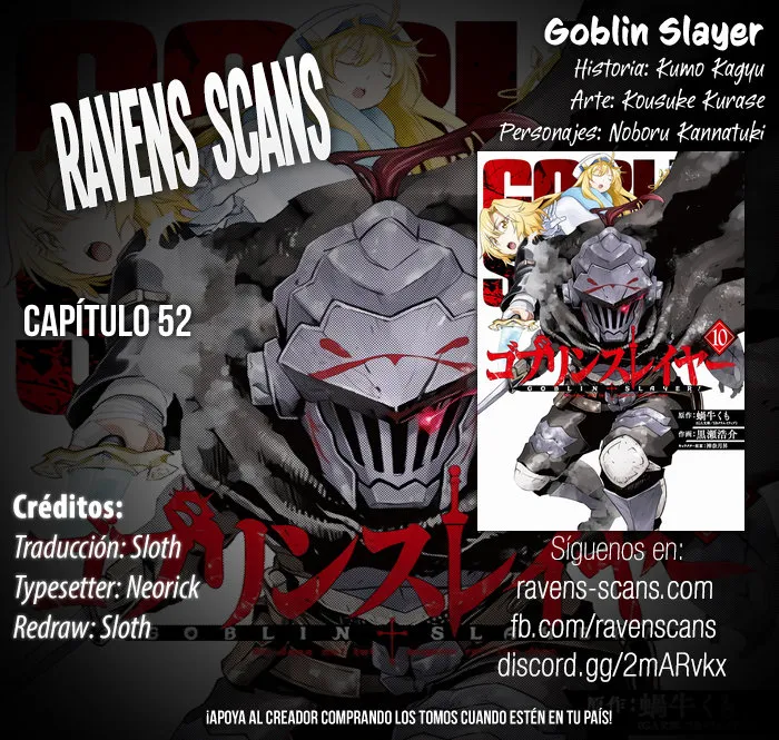 Goblin Slayer Capítulo 52 en Línea - página 1