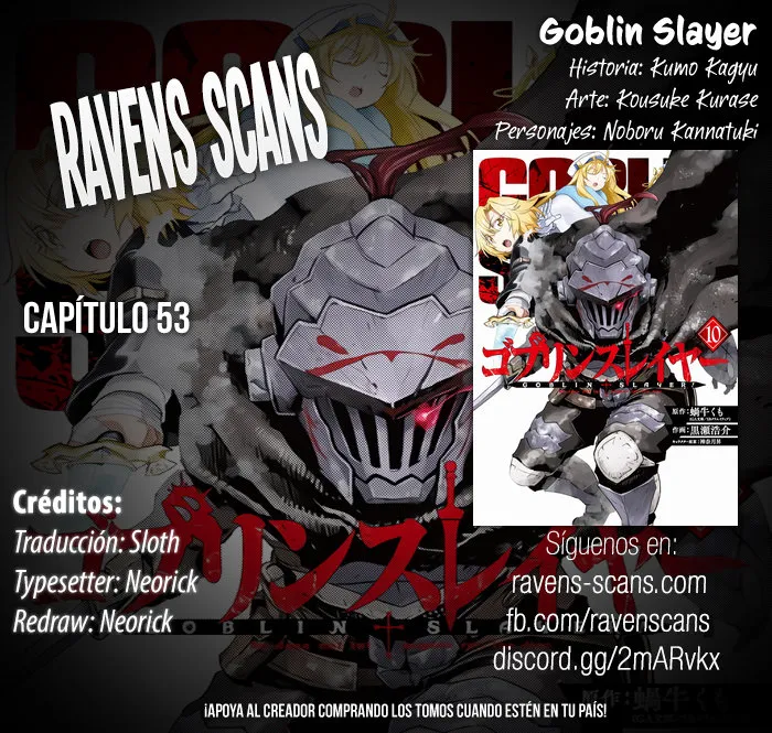 Goblin Slayer Capítulo 53 en Línea - página 1