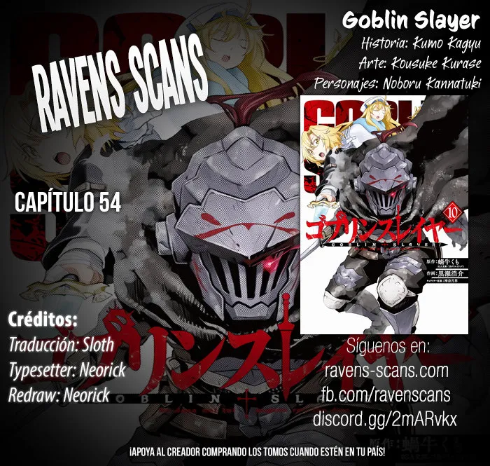 Goblin Slayer Capítulo 54 en Línea - página 1
