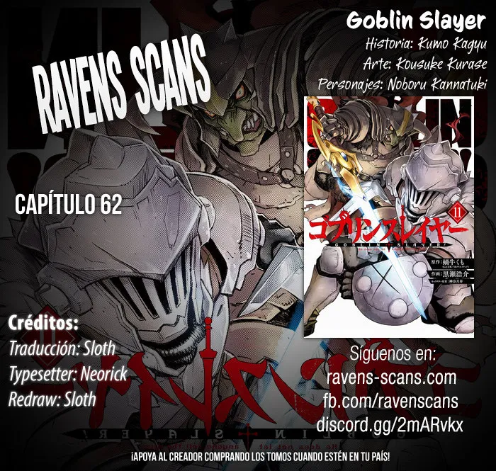 Goblin Slayer Capítulo 62 en Línea - página 1