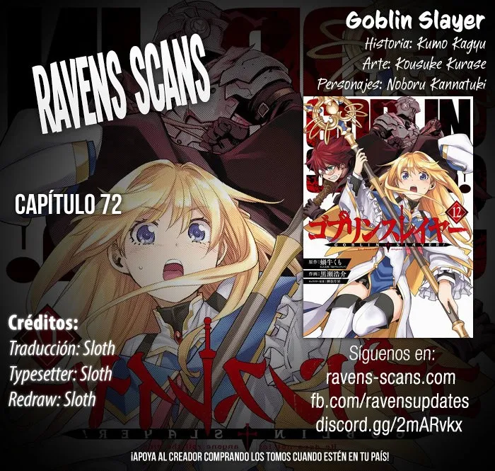 Goblin Slayer Capítulo 72 en Línea - página 1