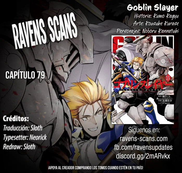 Goblin Slayer Capítulo 79 en Línea - página 1