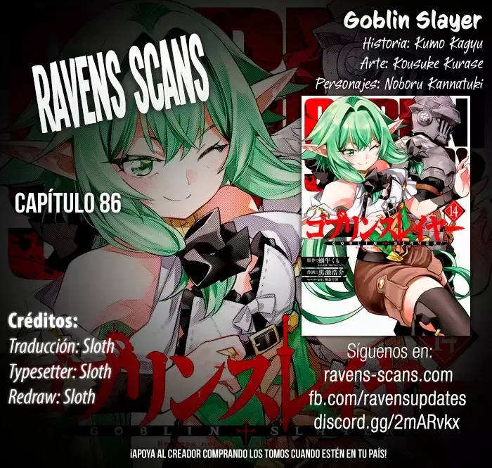 Goblin Slayer Capítulo 86 en Línea - página 1