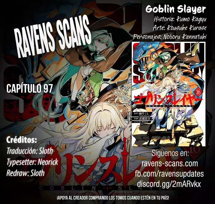 Goblin Slayer Capítulo 97 en Línea - página 1