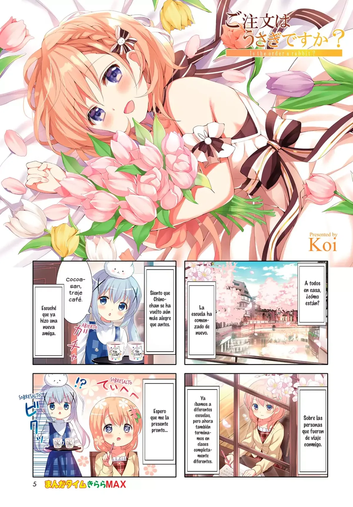 Gochuumon wa Usagi desu ka? Capítulo 119 en Línea - página 1