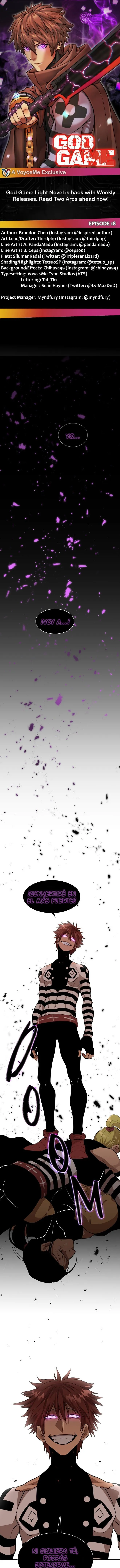 GOD GAME Capítulo 18.05 en Línea - página 3