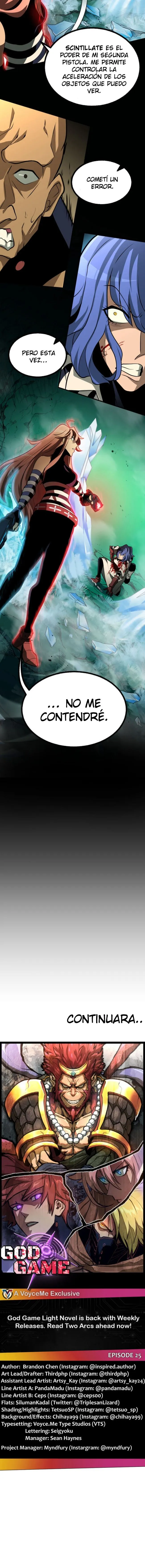 GOD GAME Capítulo 27 en Línea - página 9