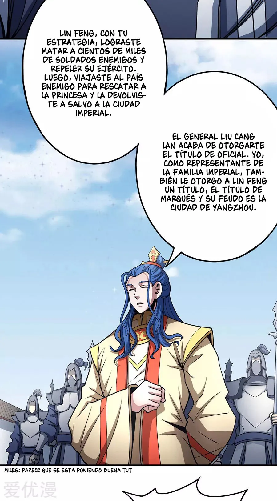 God of Martial Arts Capítulo 111 en Línea - página 19