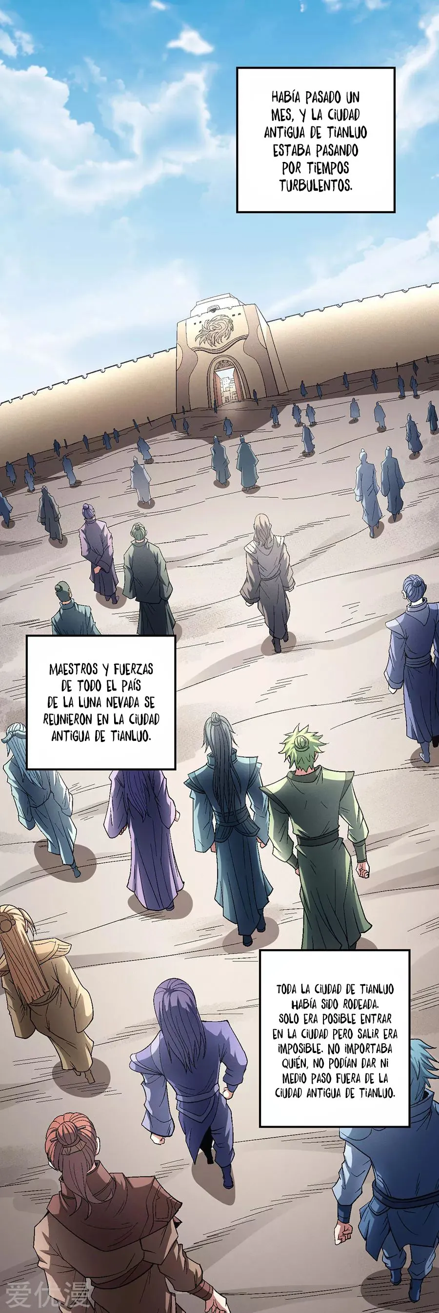 God of Martial Arts Capítulo 128 en Línea - página 38