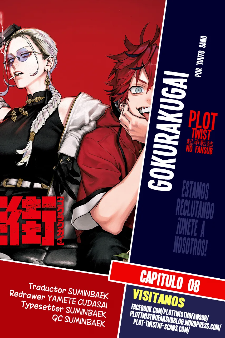 Gokurakugai Capítulo 8 en Línea - página 1