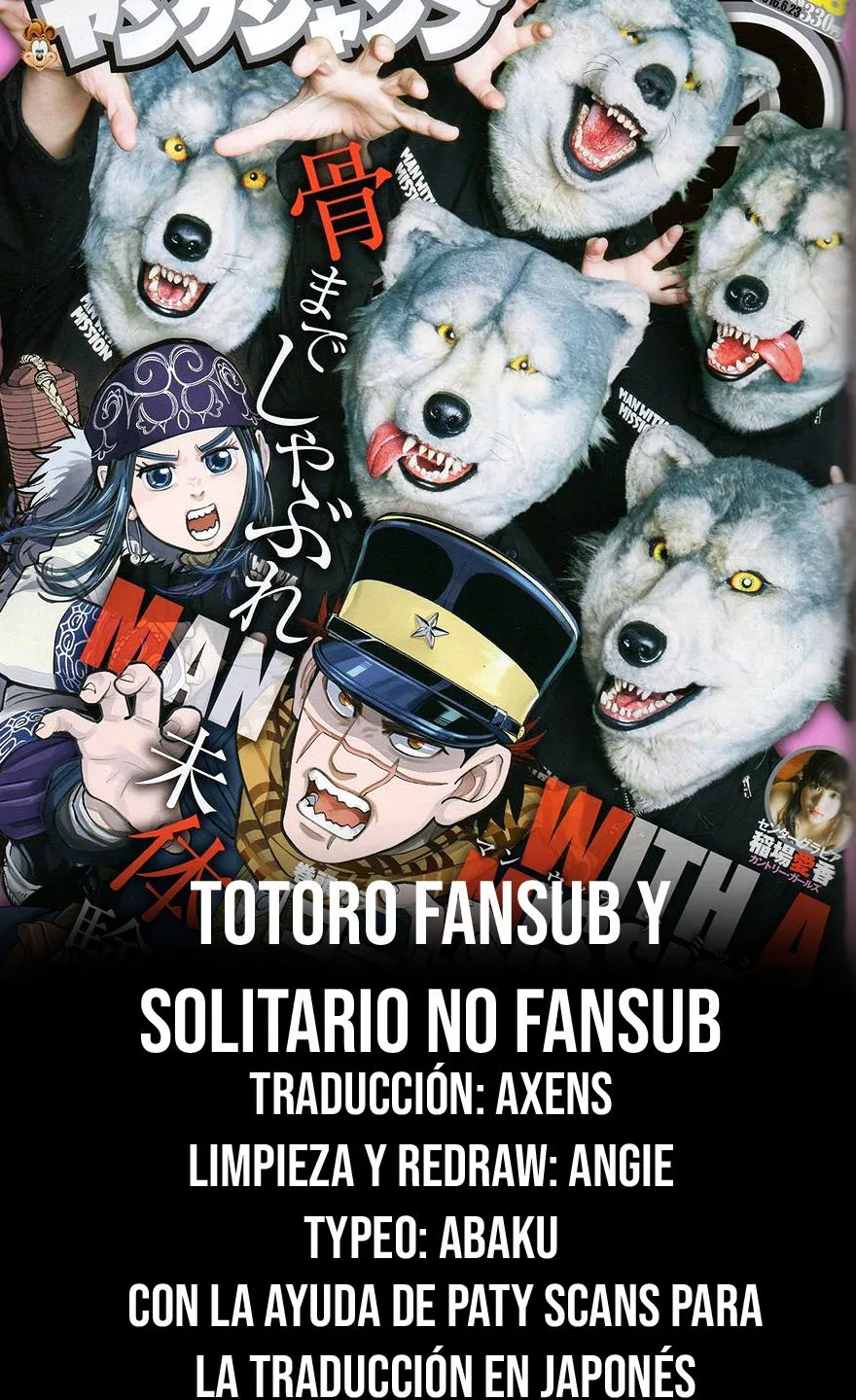 Golden Kamuy Capítulo 161 en Línea - página 1