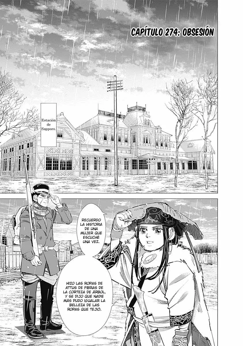 Golden Kamuy Capítulo 274 en Línea - página 1